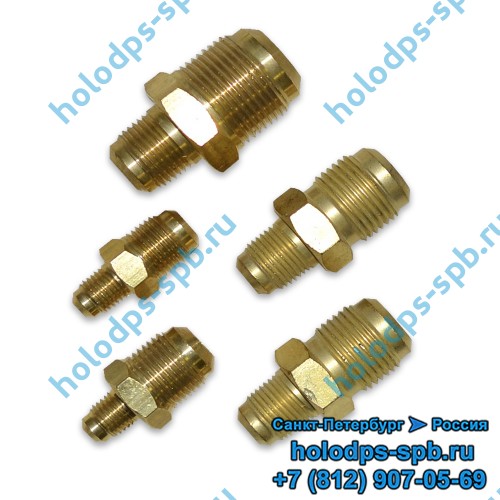 Переходник 3/8х1/2 SAE для соединения труб 3/8