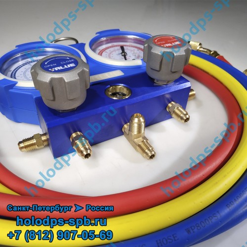 Манометрический коллектор двухвентильный Value VMG-2-R32 для R32