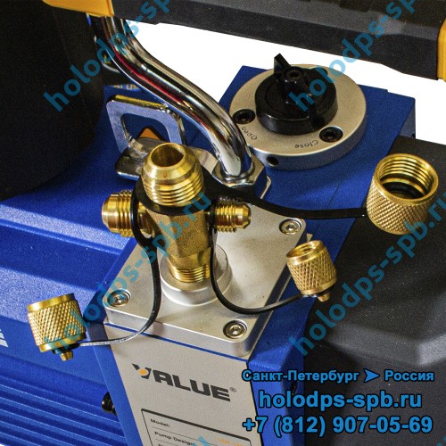 Вакуумный насос Value VRP-15D (2 ступенчатый, 425 л/мин)