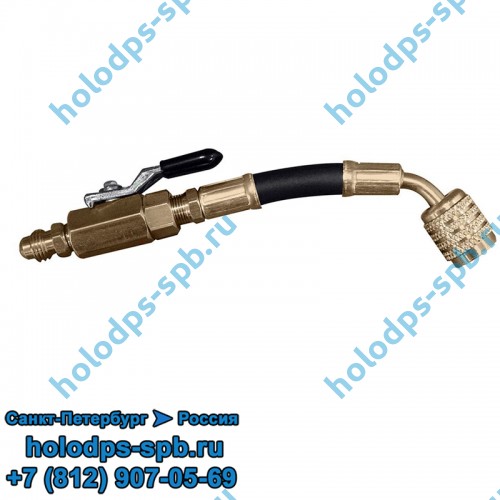 Переходник с шаровым вентилем Mastercool для R410 с резьбой 1/4