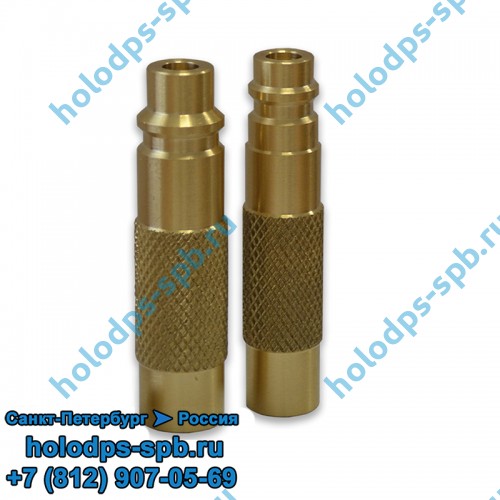 Переходник с резьбы 1/4 на быстросъем R1234yf