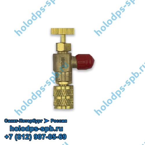 Вентиль сервисный Wipcool MCV-1 (5/16 FFL – 5/16 MFL) для заправочных шлангов фреона
