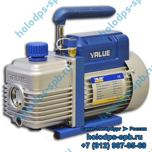 Вакуумный насос Value VE-2100N, двухступенчатый, 283 л/мин