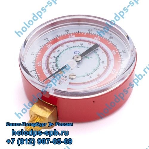 Манометр ВД Becool R407C, R22, R410A