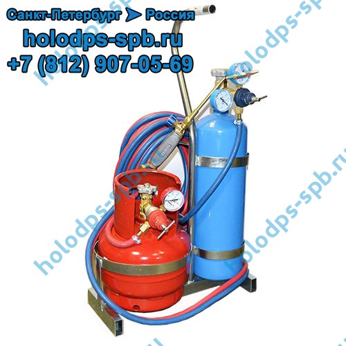 Газосварочный пост кислород и пропан, 5/5 л.