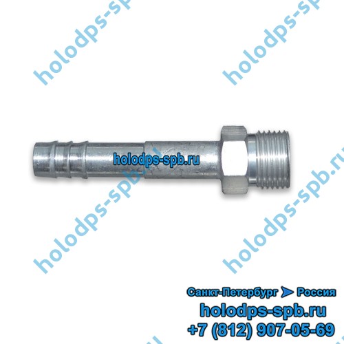 Фитинг o-ring алюминиевый для a/c G8, встречный, прямой, 180 градусов